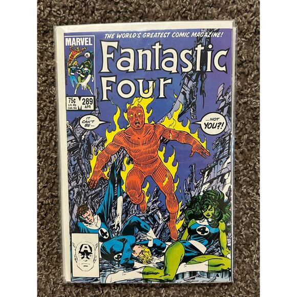 Fantastic Four Vol. 1 #287 - 292 (1986 Marvel) Lot of 6 - 2 KEY ISSUES - Picture 4 of 8